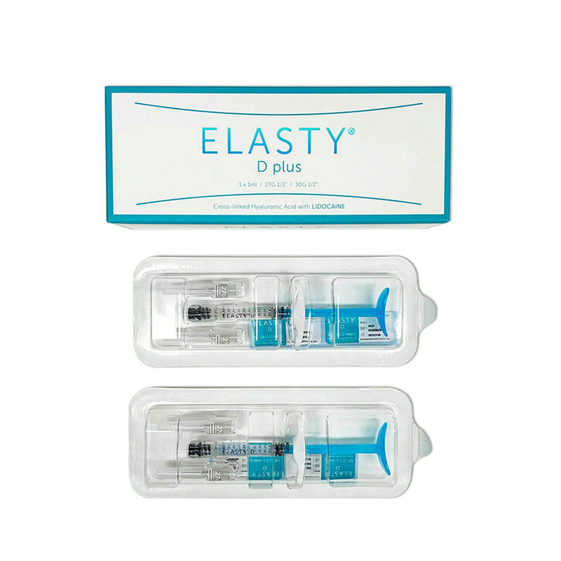 Elasty d plus dermal fillers with lido(2 syringes/Box)