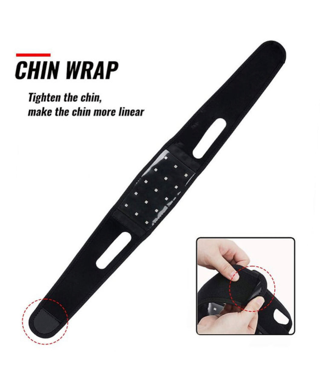 Red Infrared Light Chin Wrap
